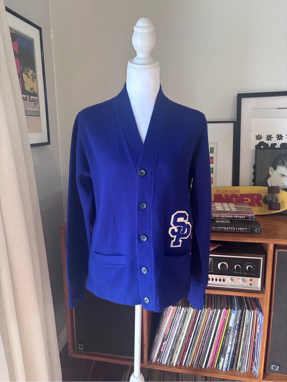 Vintage letterman’s sweater